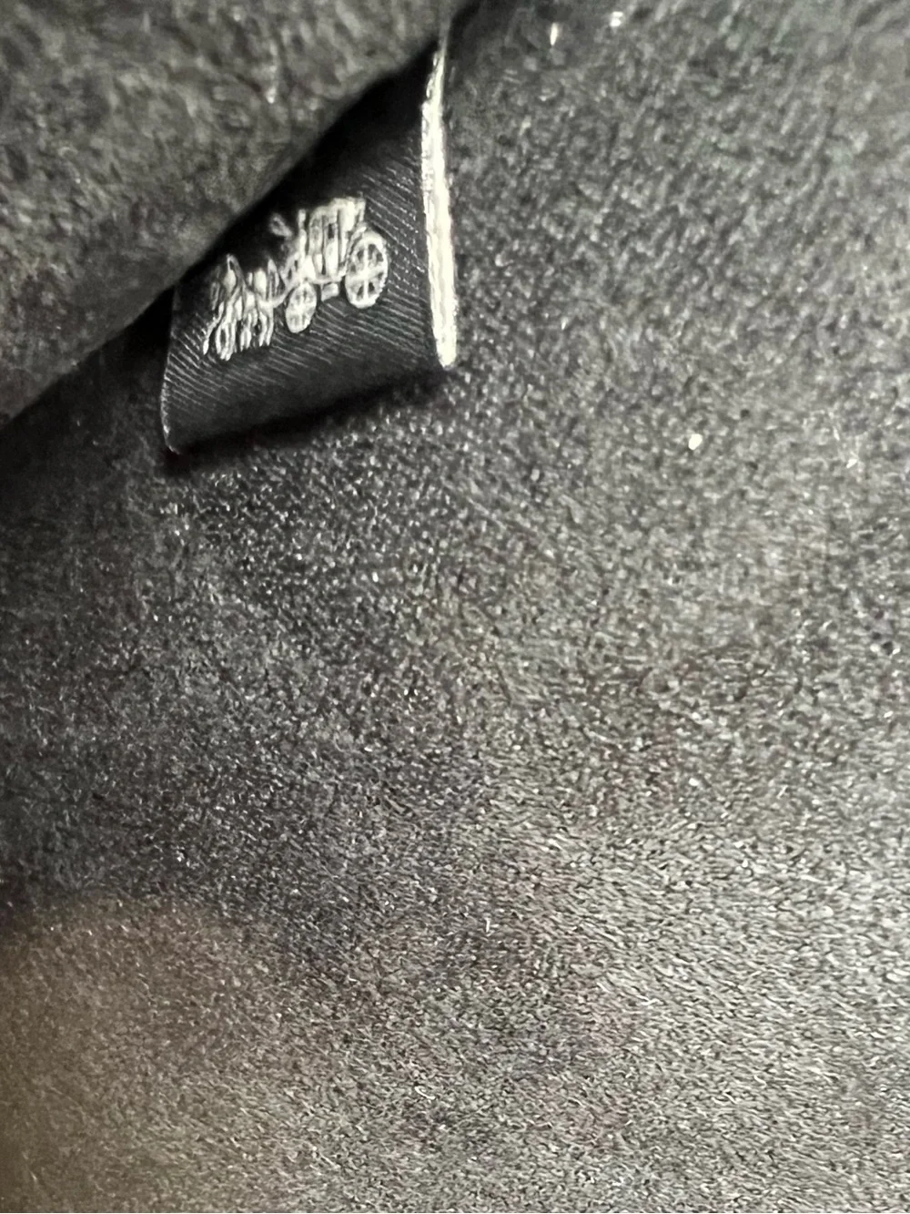 Coach Mini Tablet Sleeve In Signature Canvas Style # C2024 Gunmetal/Charcoal